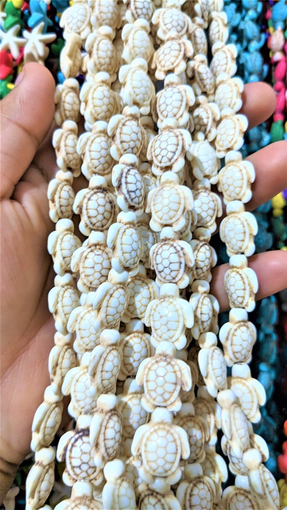 Tortuga turquesa c/blanco